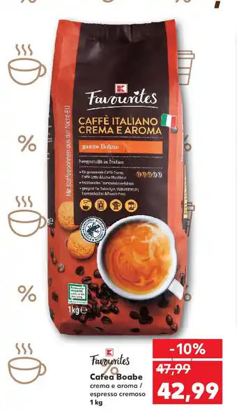 Kaufland Cafea Boabe Ofertă