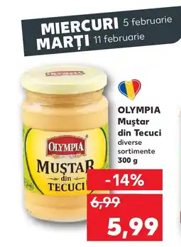 Kaufland OLYMPIA Muştar din Tecuci Ofertă