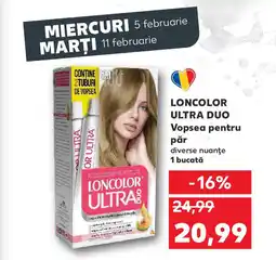 Kaufland LONCOLOR Ultra Duo Vopsea pentru păr Ofertă