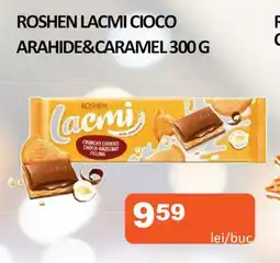 Unicarm Roshen lacmi cioco arahide&caramel Ofertă