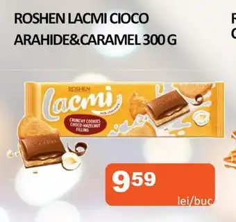 Unicarm Roshen lacmi cioco arahide&caramel Ofertă