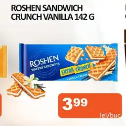 Unicarm Roshen sandwich crunch vanilla Ofertă