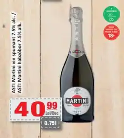 CBA ASTI Martini vin spumant 7.5% alc. Ofertă