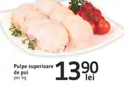 Supeco Pulpe superioare de pui Ofertă