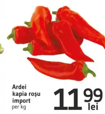 Supeco Ardei kapia roșu import Ofertă