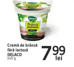 Supeco Cremă de brânză fără lactozǎ DELACO Ofertă