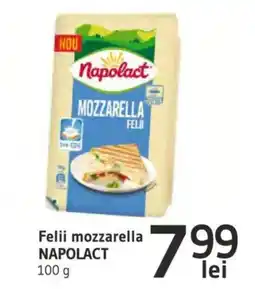 Supeco Felii mozzarella NAPOLACT Ofertă