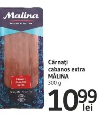 Supeco Cârnaţi cabanos extra MĂLINA Ofertă