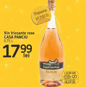 Supeco Vin frizzante rose CASA PANCIU Ofertă