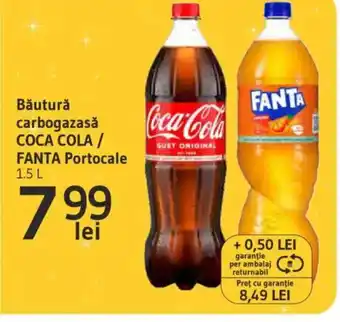 Supeco Băutură carbogazasǎ COCA COLA / FANTA Portocale Ofertă