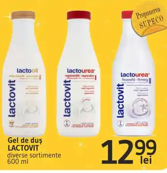 Supeco Gel de duş LACTOVIT Ofertă