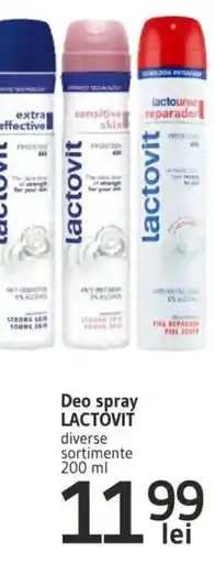 Supeco Deo spray LACTOVIT Ofertă