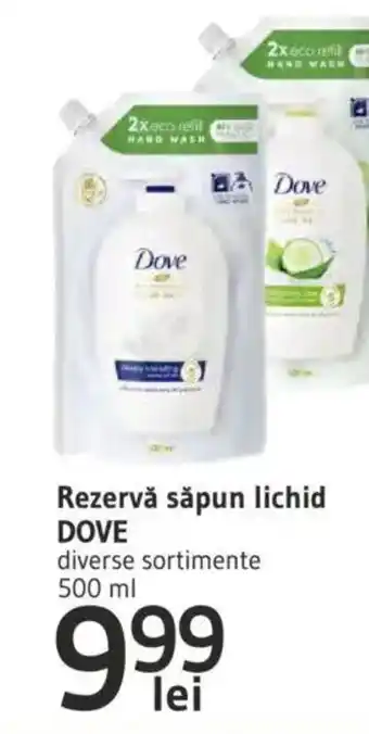 Supeco Rezervă săpun lichid DOVE Ofertă