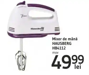 Supeco Mixer de mână HAUSBERG HB4112 Ofertă