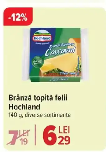 Carrefour Market Brânză topită felii Hochland Ofertă