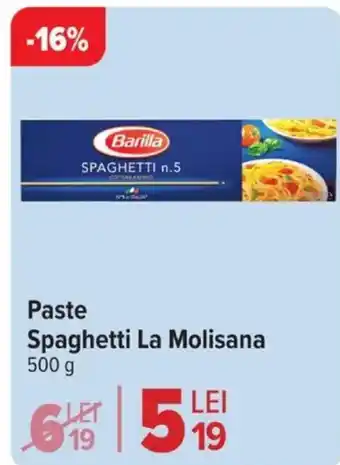 Carrefour Market Paste Spaghetti La Molisana Ofertă