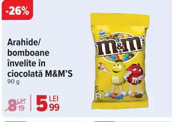 Carrefour Market Arahide/ bomboane învelite în ciocolată M&M'S Ofertă