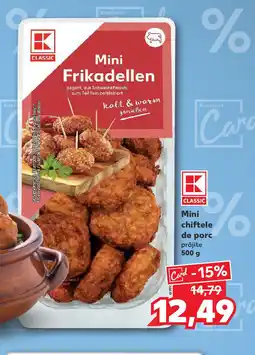 Kaufland Mini chiftele de porc prăjite Ofertă