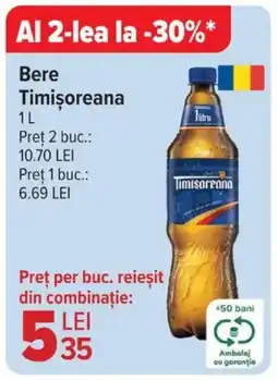 Carrefour Market Bere Timişoreana Ofertă