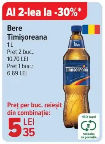 Carrefour Market Bere Timişoreana Ofertă