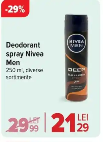 Carrefour Market Deodorant spray Nivea Men Ofertă