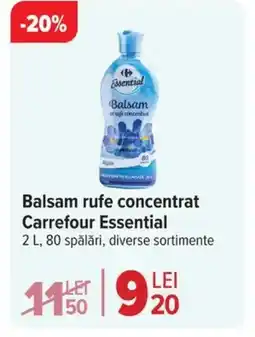 Carrefour Market Balsam rufe concentrat Carrefour Essential Ofertă