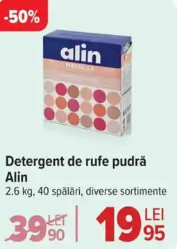 Carrefour Market Detergent de rufe pudră Alin Ofertă