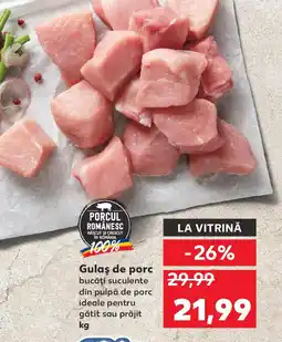 Kaufland Gulaş de porc Ofertă