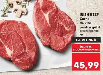 Kaufland IRISH BEEF Carne de vită pentru gătit Ofertă