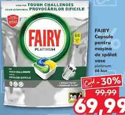 Kaufland FAIRY Capsule pentru mașina de spălat vase Ofertă