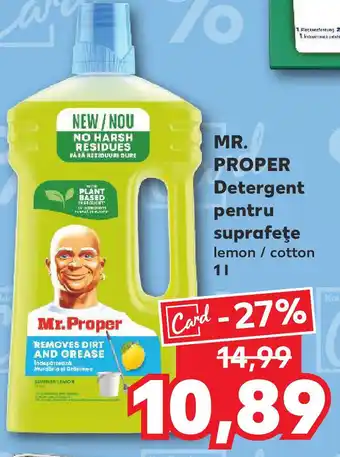 Kaufland MR. PROPER Detergent pentru suprafeţe Ofertă