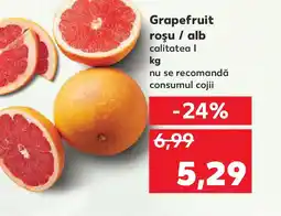 Kaufland Grapefruit roşu / alb Ofertă