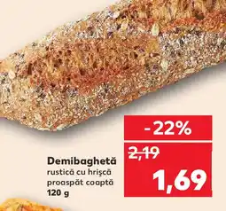 Kaufland Demibaghetă rustică cu hrişcă proaspăt coaptă Ofertă