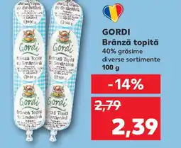 Kaufland GORDI Brânză topită Ofertă