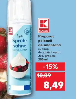 Kaufland Preparat pe bază de smantanǎ Ofertă