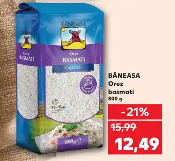 Kaufland BĂNEASA Orez basmati Ofertă