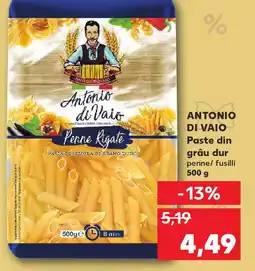 Kaufland ANTONIO DI VAIO Paste din grâu dur Ofertă