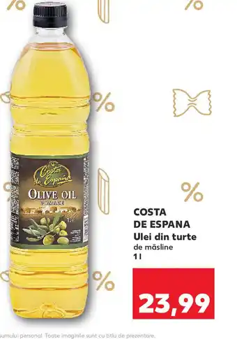 Kaufland COSTA DE ESPANA Ulei din turte Ofertă