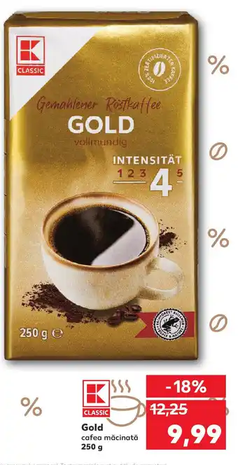 Kaufland Gold cafea măcinată Ofertă