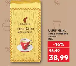 Kaufland JULIUS MEINL Cafea măcinată Ofertă