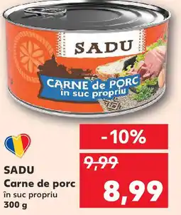 Kaufland SADU Carne de porc Ofertă