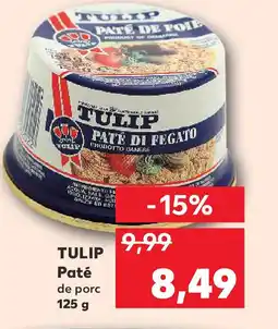 Kaufland TULIP Paté de porc Ofertă