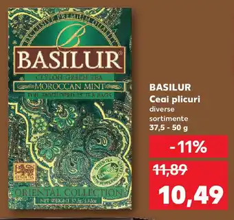 Kaufland BASILUR Ceai plicuri Ofertă