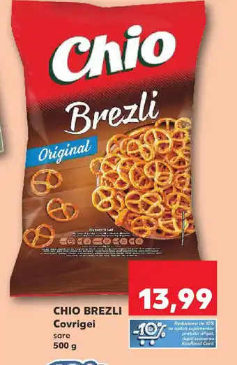 Kaufland CHIO Brezli Covrigei Ofertă