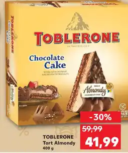 Kaufland TOBLERONE Tort Almondy Ofertă