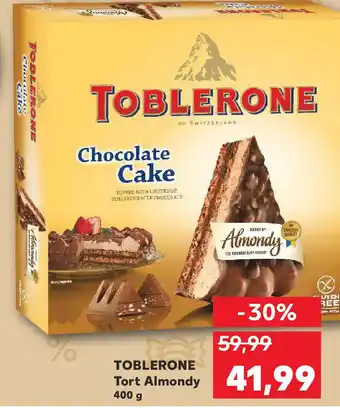 Kaufland TOBLERONE Tort Almondy Ofertă