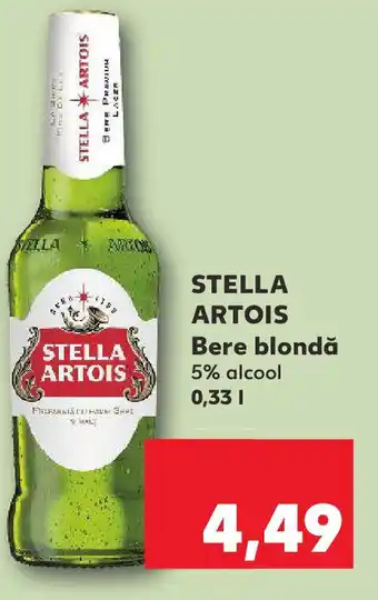 Kaufland STELLA ARTOIS Bere blondă Ofertă