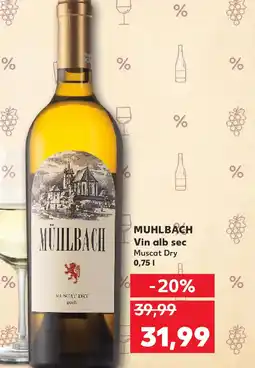 Kaufland MÜHLBACH Vin alb sec Ofertă