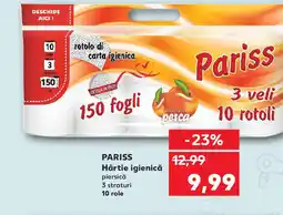 Kaufland PARISS Hârtie igienică Ofertă