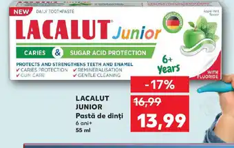 Kaufland LACALUT Junior Pastă de dinți Ofertă